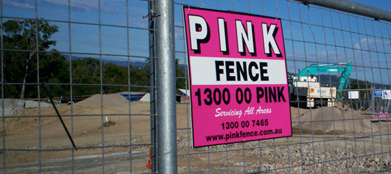 Mesh Construction Fencing - Pink Fence - Portable Fencing Specialist