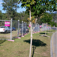 Pink Fence - Residential Fencing Hire - Temporary Fencing Hire & Rental