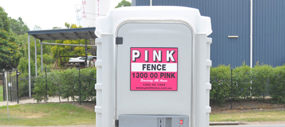 Product - Pink Fence Hire - Portable Fencing Specialist